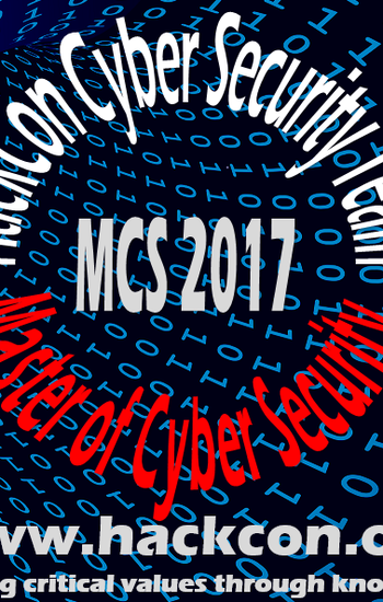 Master of Cyber Security 2017<br>Del II er nå åpnet